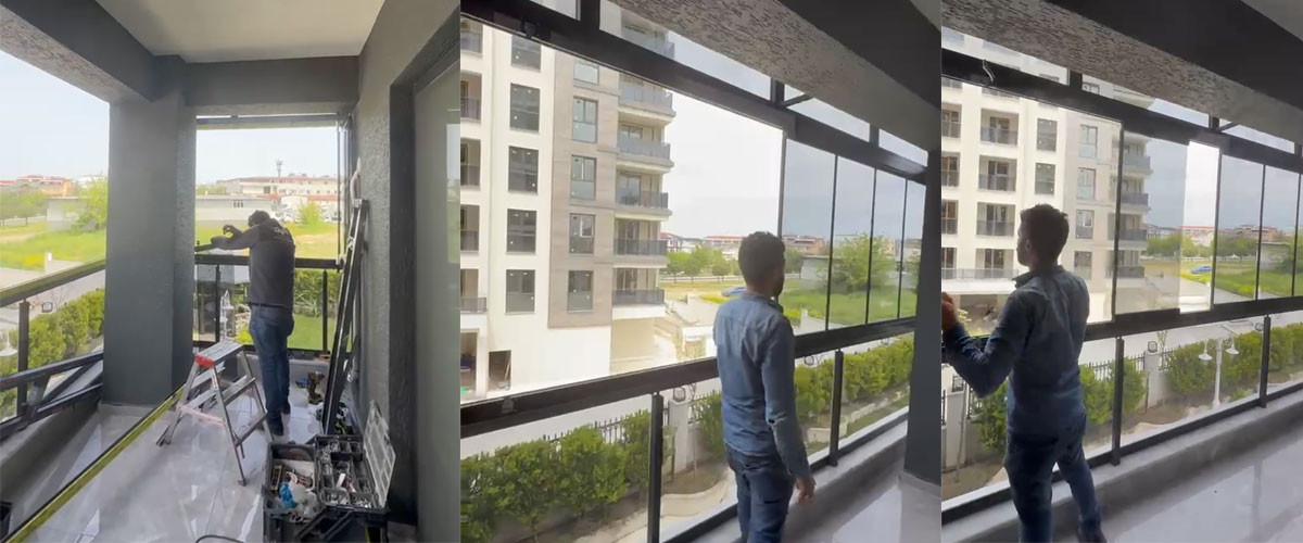 Silivri Cam Balkon Çalışması